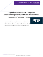 Sungwook Woo and Paul W.K. Rothemund- Programmable Molecular Recognition Based on the Geometry of DNA Nanostructures