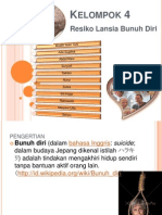 Risiko Lansia Bunuh Diri