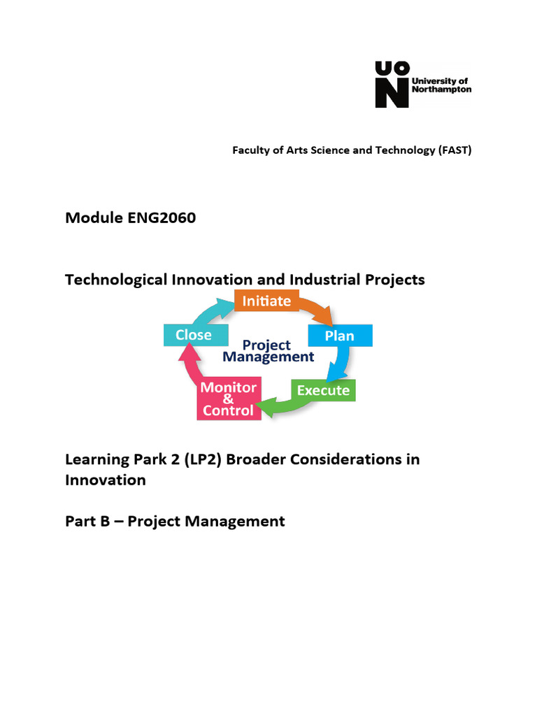 Learning Pack 2 Part B Project Management | PDF | Project Management ...