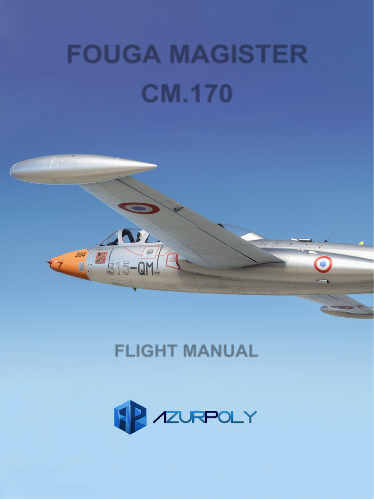 Fouga Magister CM 170 Flight Manual PDF Landing Gear Aerospace