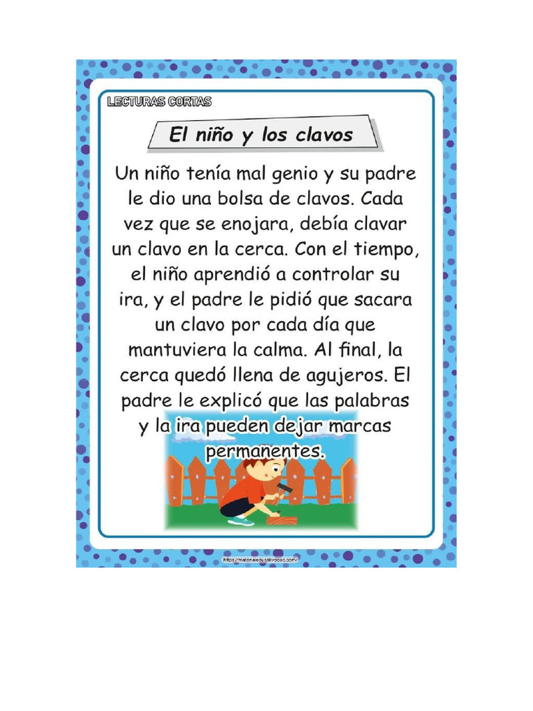 El Niño y Los Clavos | PDF