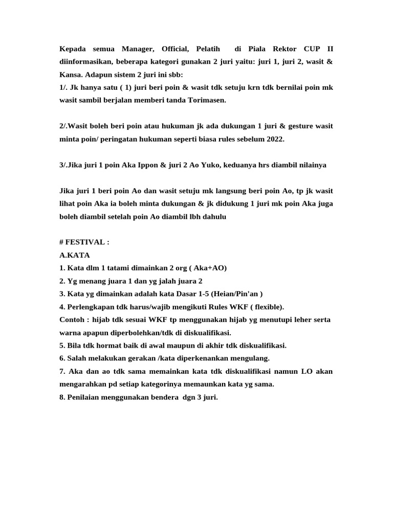 Peraturan dan Wasit: Pilar Utama Integritas dalam Olahraga