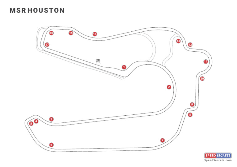 MSR Houston Racetrack Layout Map | PDF