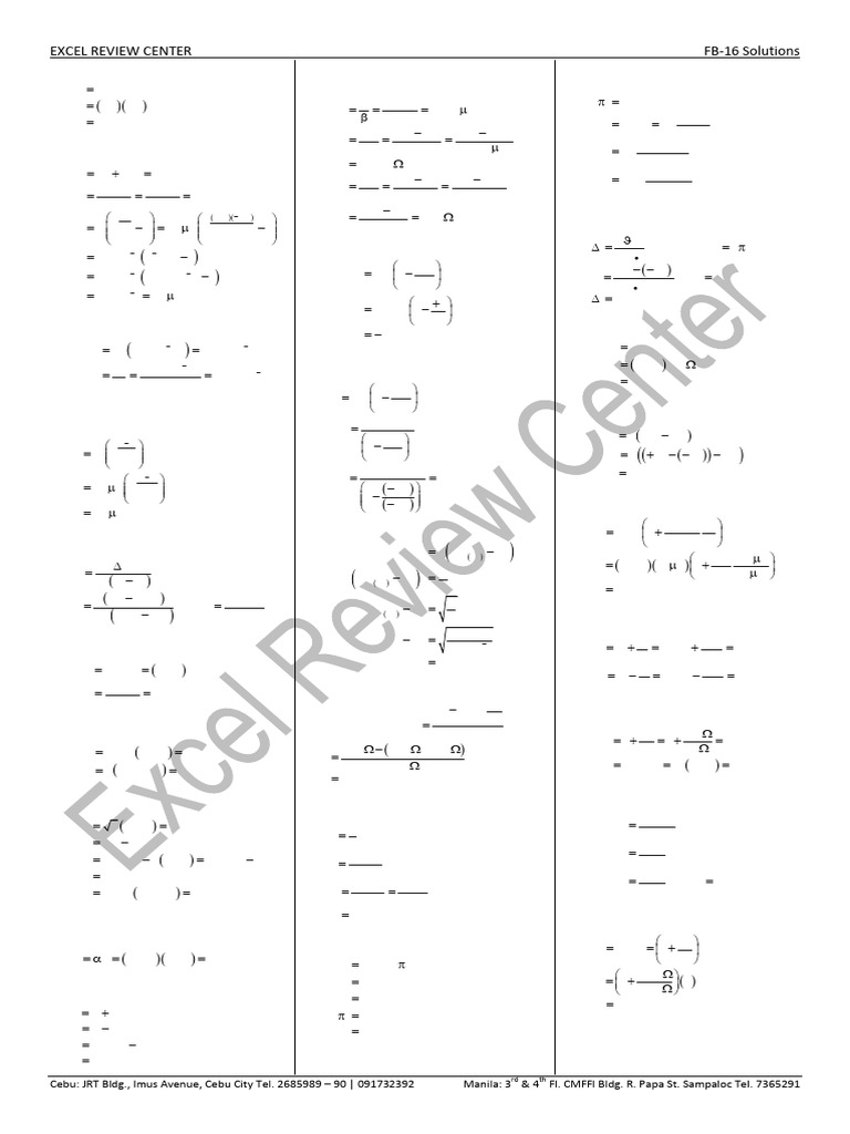 Solution - FB 16 Electronics | PDF