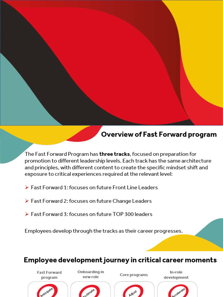 Coca Cola HBC Fast Forward Program 2023 | PDF