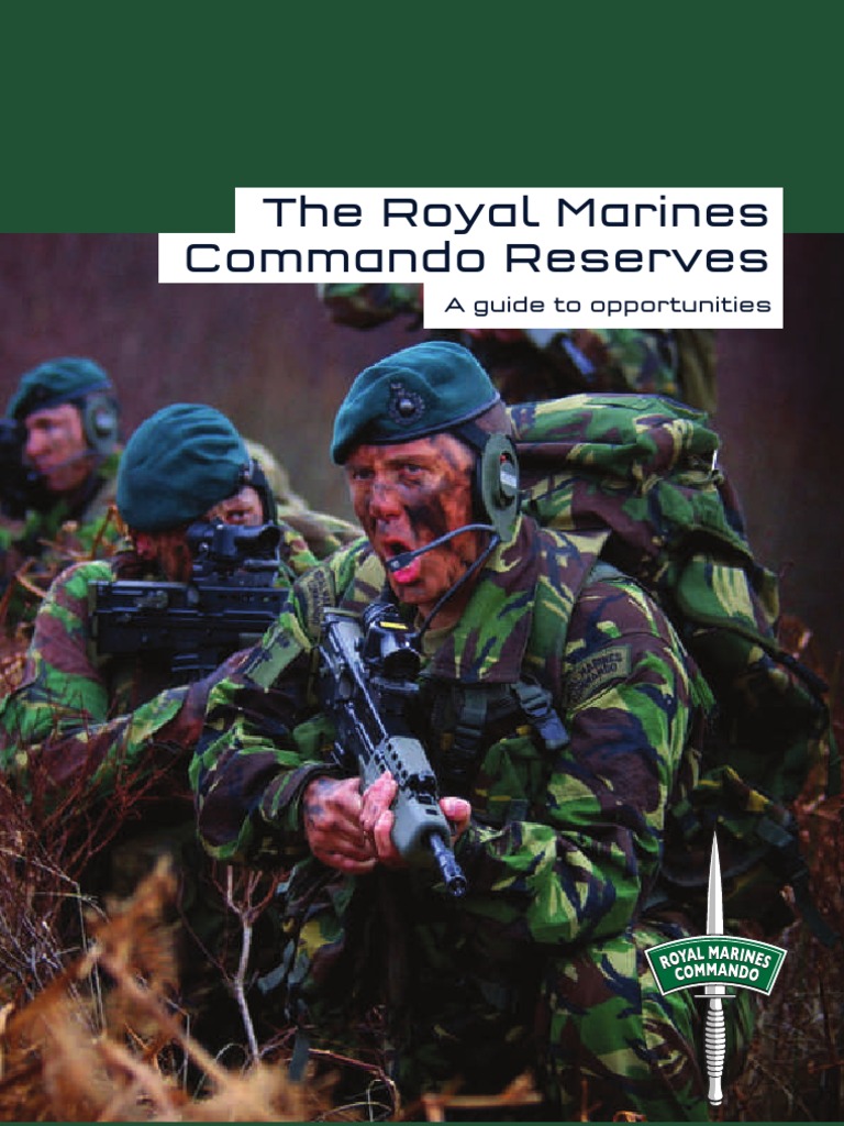Royal Marines Reserve Training Guide | PDF | Commando | Armoured ...
