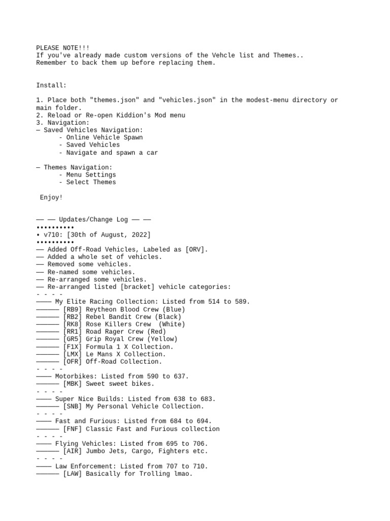 Read Me | PDF