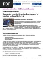 General Guide - Codes and Standards