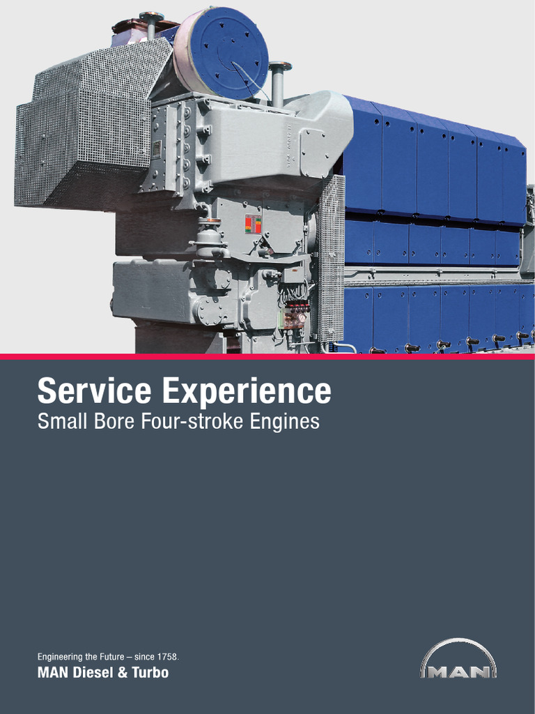 MAN-Service Experience Small Bore Four-Stroke Enginesa | PDF