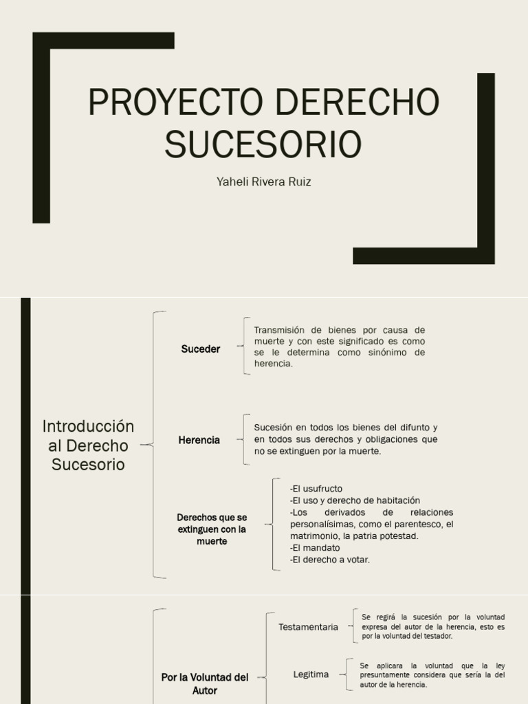 Guía Completa sobre Derecho Sucesorio | PDF | Herencia | Justicia