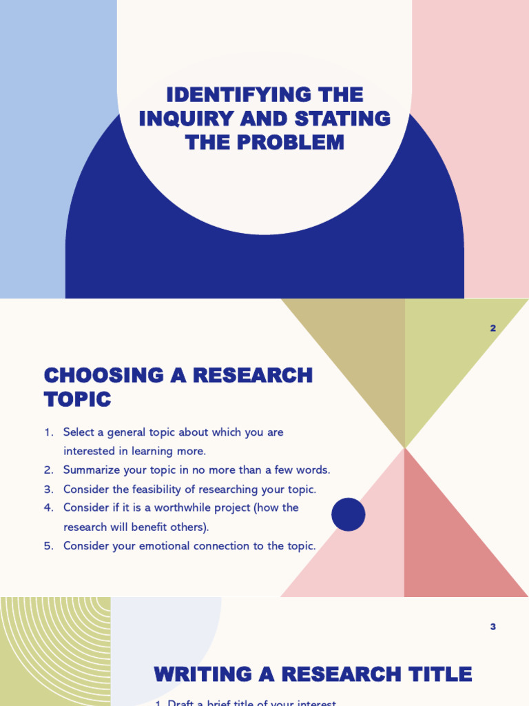 Research Topic Selection Guide | PDF | Cognitive Science | Science