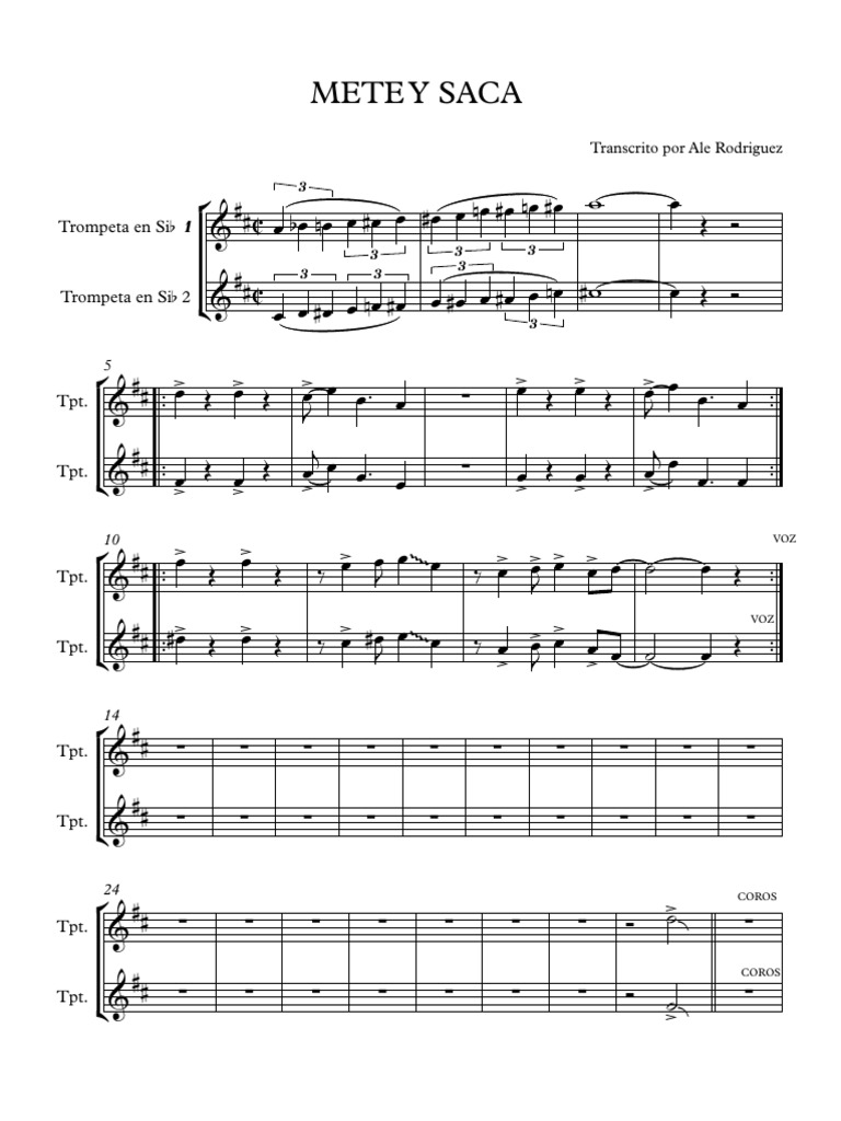 Mete y Saca | PDF