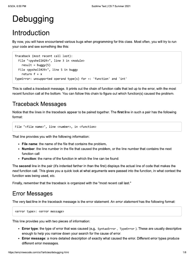 How to debug pdf