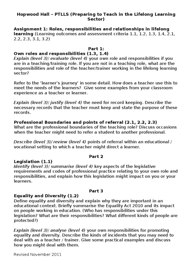 Ptlls training homework pt5 picture