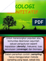 Download EKOLOGI KUANTITATIF by Isti Mahapala Unnes SN76047098 doc pdf