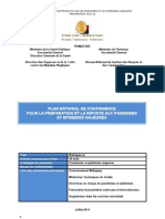 Plan de Contingence Pour La Préparation Et La Riposte Aux Pandémies Et Épidémies Majeures - (BNGRC, IASC, PNUD - 2011)