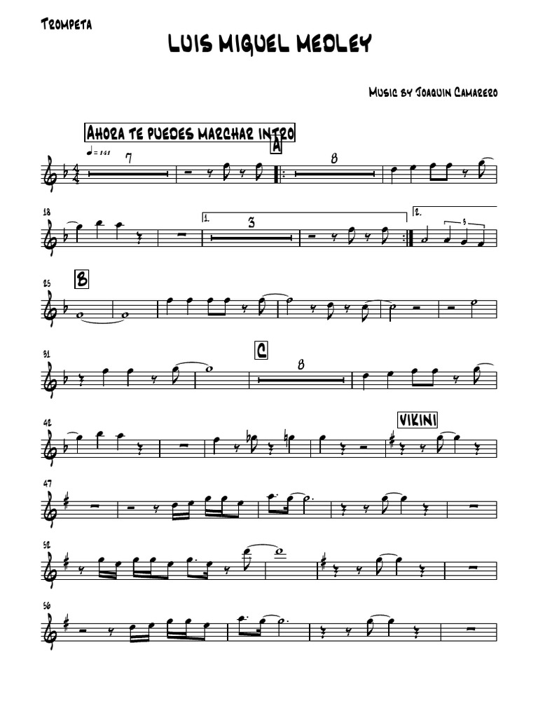 Luis Miguel Medley Pdf