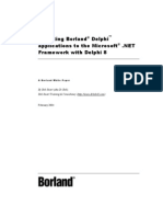 Delphi 8 - Migrating Delphi Applications To The Microsoft .NET Framework With Delphi 8