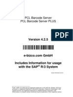 PCL Barcode Manual