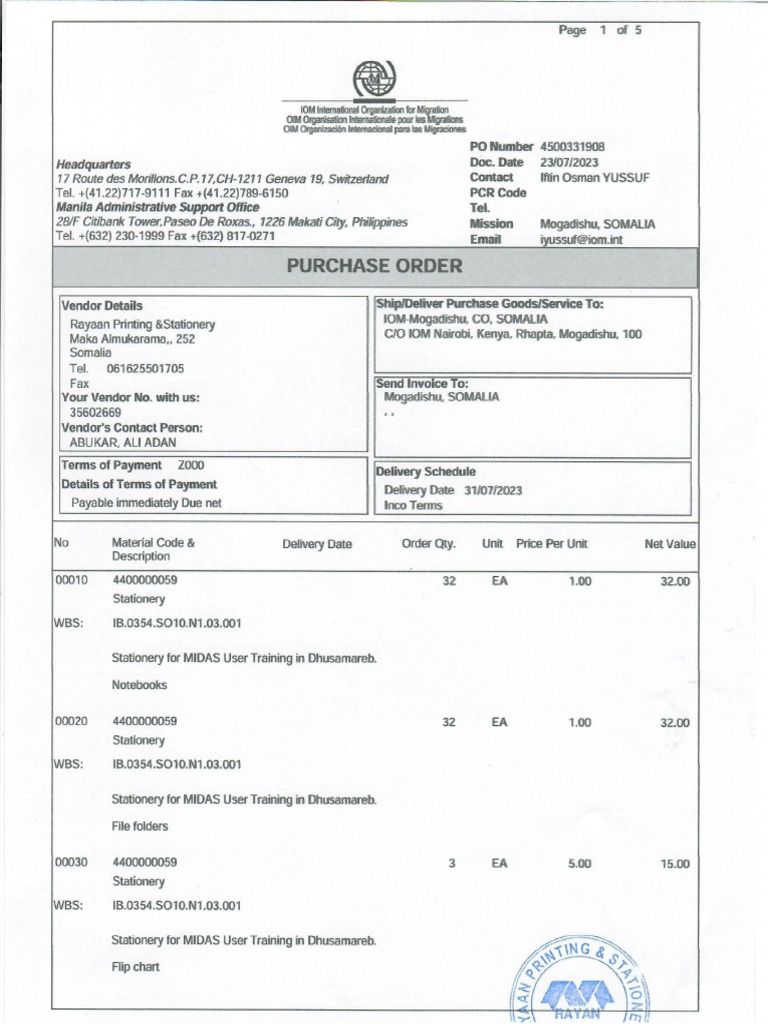 Iom Po 25 07 2023 | PDF