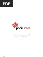 Fortumo Integration Guideline