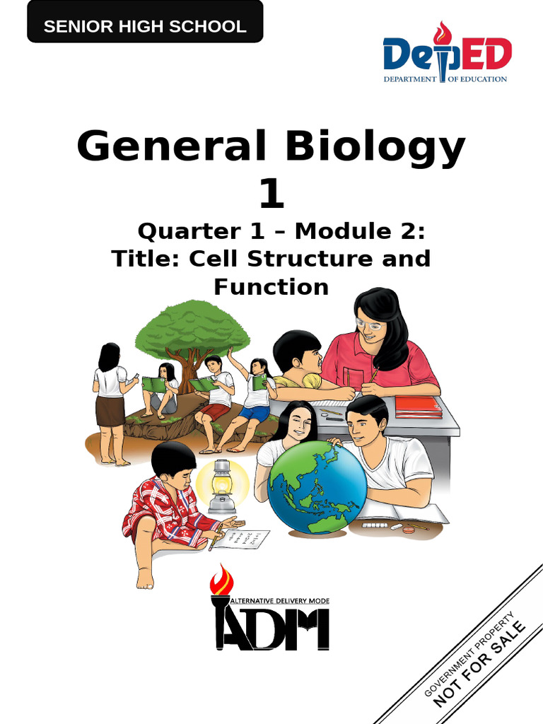 Bio Module Cell Structure and Function | PDF | Cell (Biology) | Wellness