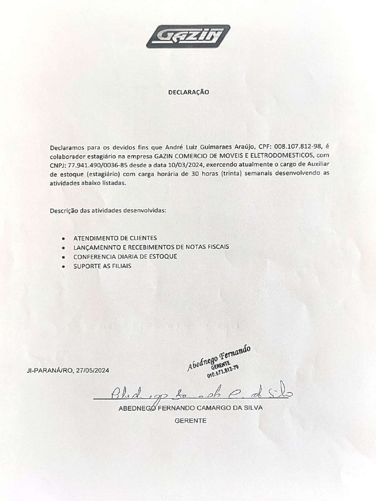 Estagio | PDF