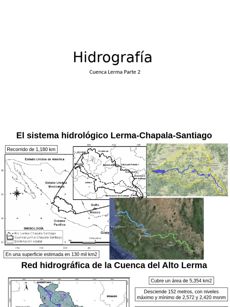 02 Flujo Hidrologico Cuenca Lerma | PDF | Río | Biomas acuáticos