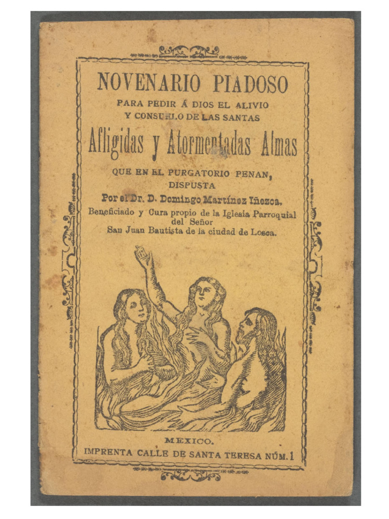 3100 Novenario Piadoso para Pedir Por Las Almas Del Purgatorio Domingo ...