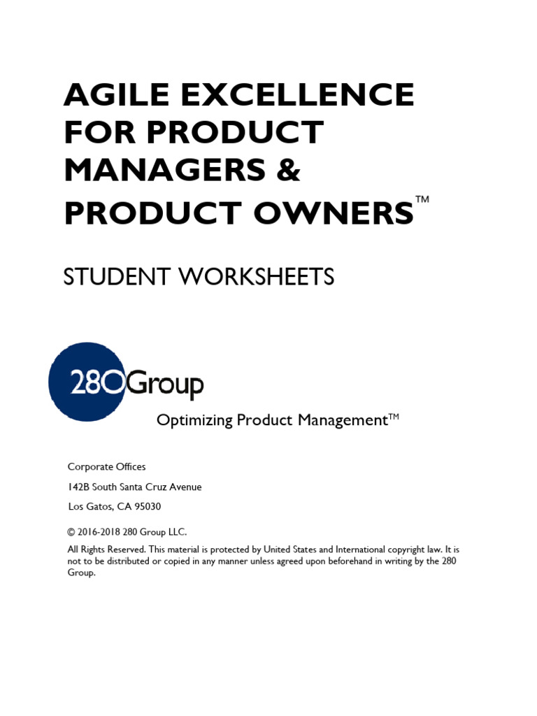 Agile Student Worksheets | PDF