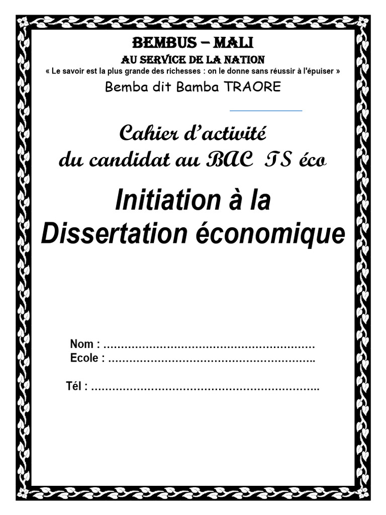 Dissert Croissance Démog-1 | PDF