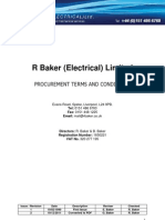 R Baker -Procurment Terms of Business