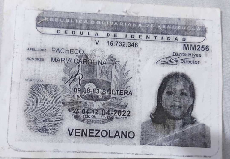 Cédula - Carolina | PDF