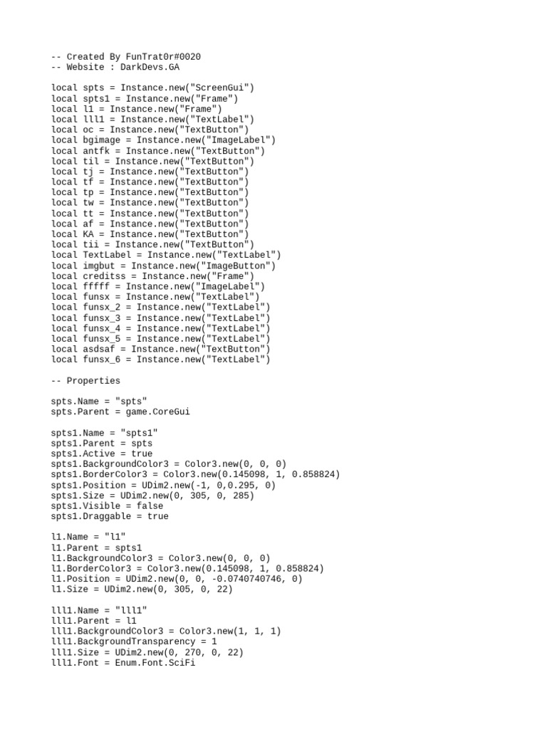 Obby Creator Script Gui Script