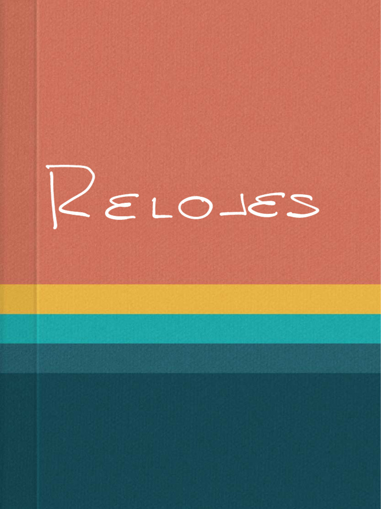 CRelojes | PDF