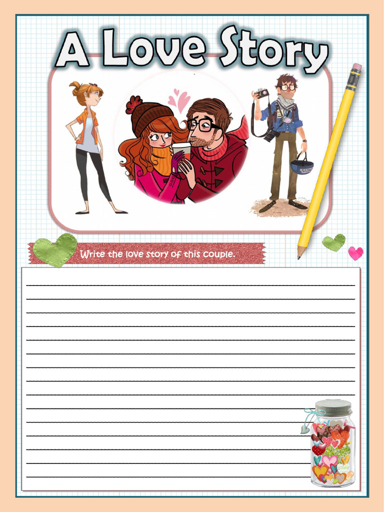 A Love Story Writing Task | PDF