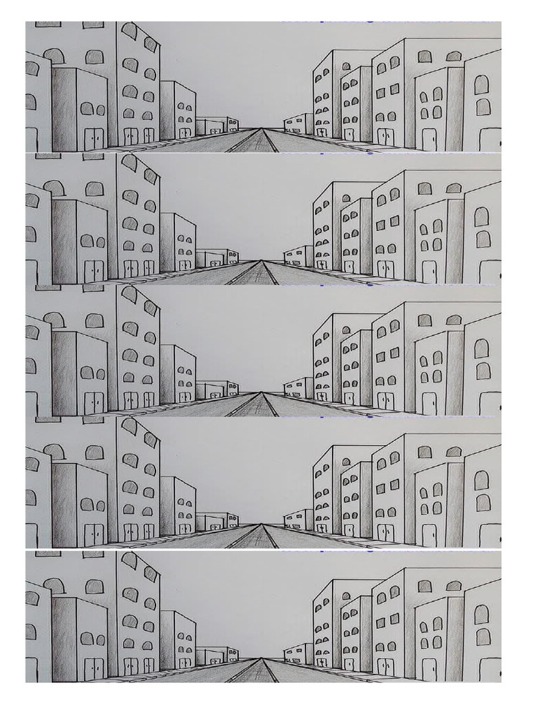 Gambar Sketsa Jalan Seni Rupa Kelas 4 Pdf