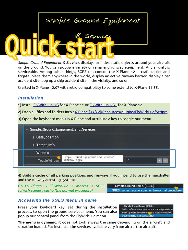 SGES Quick Start | PDF