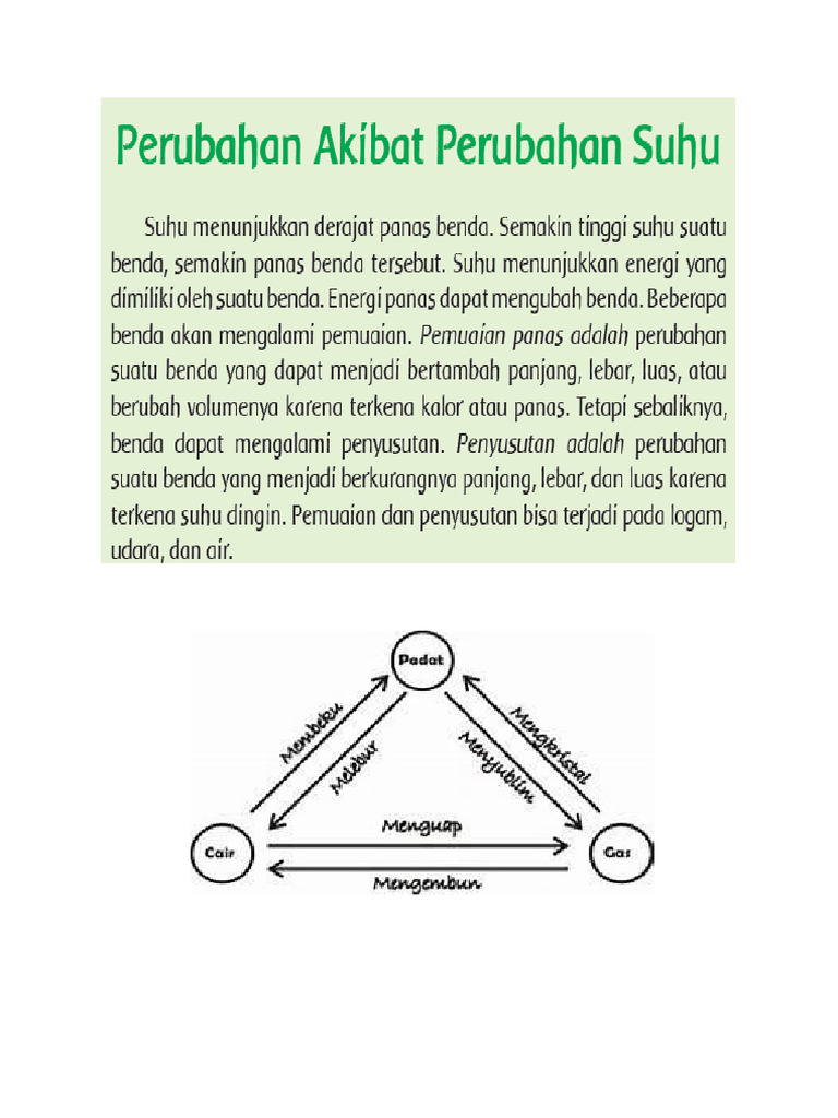 Materi Gmeet Pengaruh Suhu | PDF
