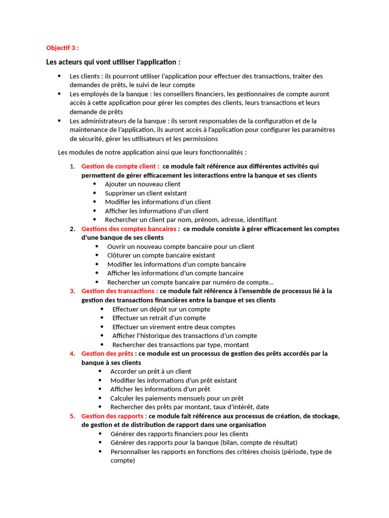Objectifs 3 | PDF