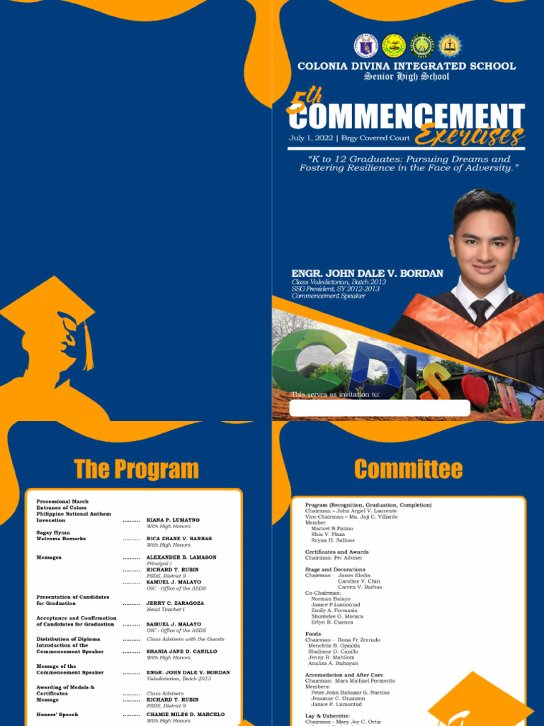 Commencement Prog | PDF