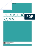 Pràctica L'EDUCACIÓ A ROMA