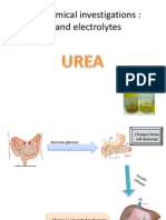Biochemical Tests: Urea and Electrolytes Breakdown