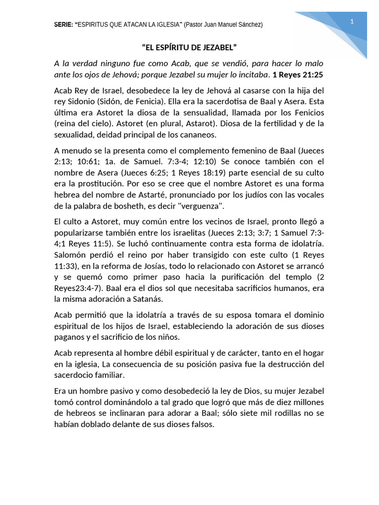 EL ESPÍRITU DE JEZABEL PDF
