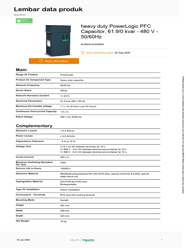 Schneider Electric - PowerLogic-PFC-Xtreme-Heavy-Duty-Capacitor-Box ...