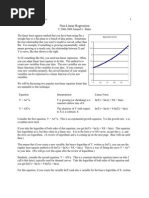 Download Use Excel for Non-Linear Regression by Ali Zareeforoush SN76061219 doc pdf