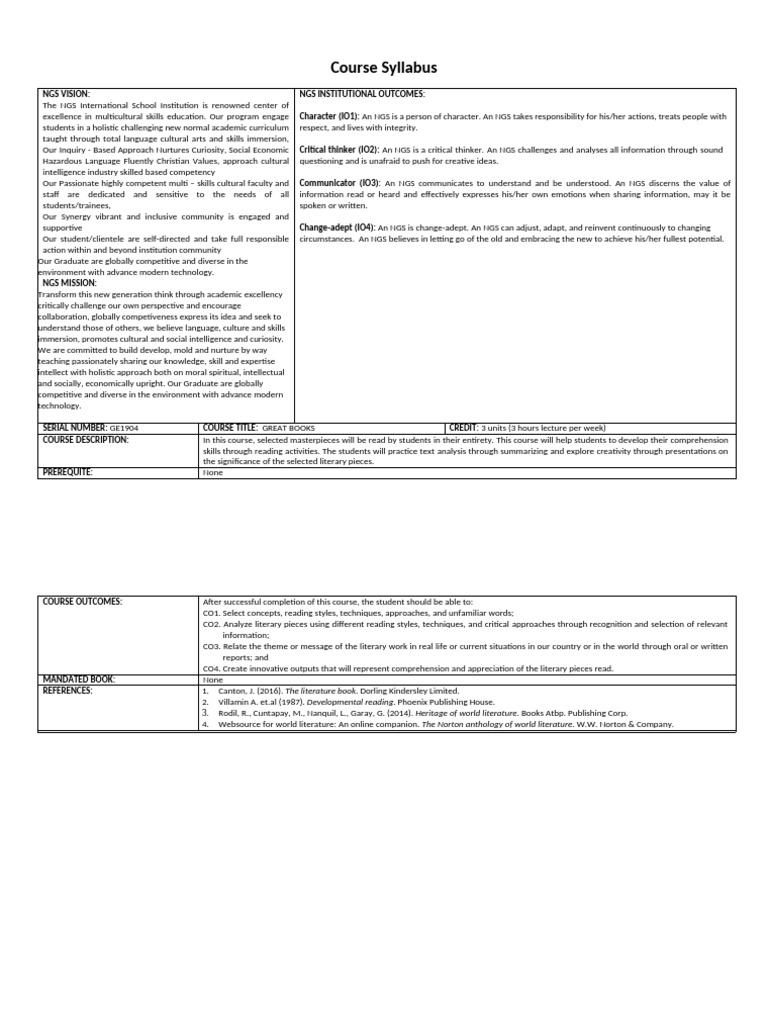 Great books pdf