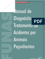 MANUAL DE DIAGNÃ_STICO DE TRATAMENTO DE ACIDENTES POR ANIMAIS PEÃ_ONHENTOS