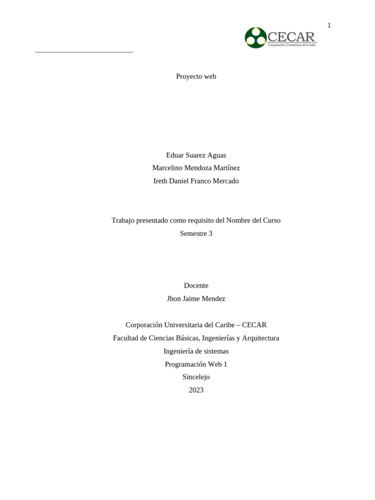 Desarrollo de Plataforma Web Educativa | PDF | Software | Script Java
