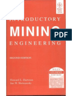 Introductory Mining Engineering - 2nd Edition by Hartman